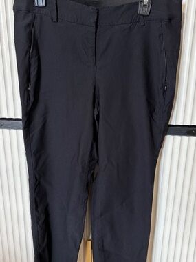 Lane Bryant Black Stretch Chinos